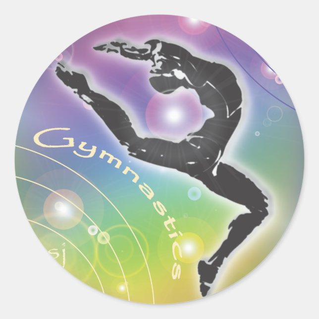 Gymnastics Sticker (Front)
