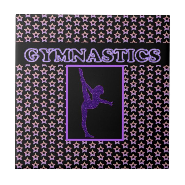 GYMNASTICS Super Stars Everywhere   Tile (Front)