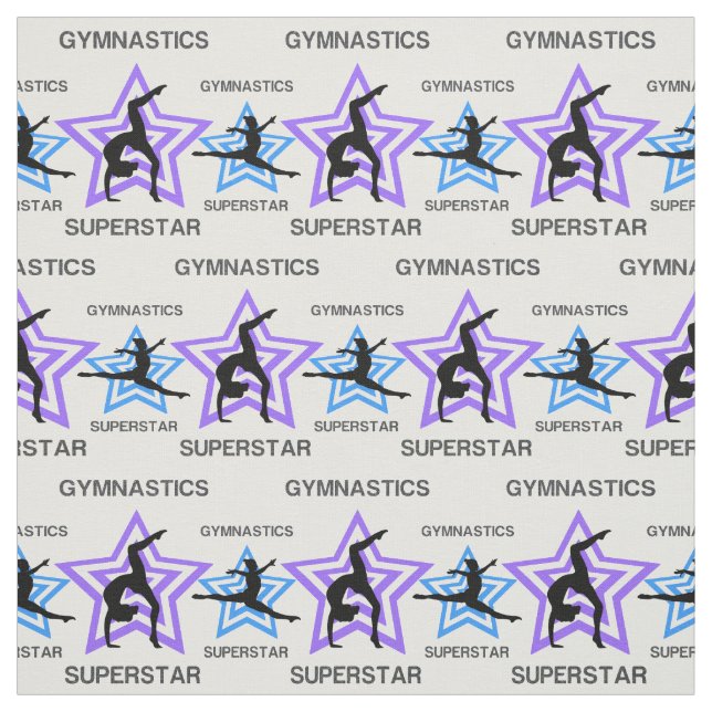 Gymnastics Superstar Fabric (Swatch)