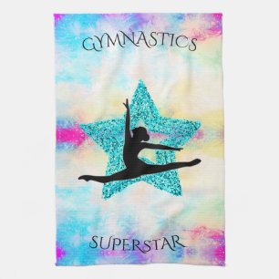 Gymnastics Superstar Kitchen Towel