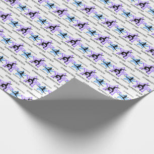 Gymnastics Superstar Wrapping Paper