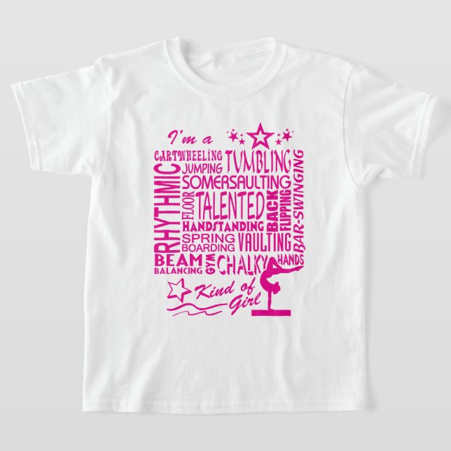 Gymnastics T-Shirt (Laydown)