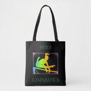 GYMNASTICS TOTE WITH CUSTOM NAME!