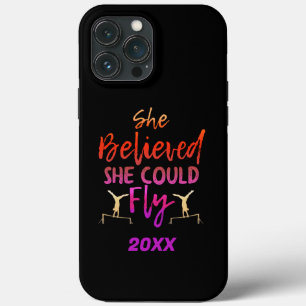 Gymnastics Uneven Bars - Believed She Could Fly iPhone 13 Pro Max Case