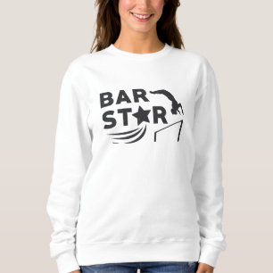 Gymnastics Unven Bar Star Acrobat Beam Gymnast Sweatshirt