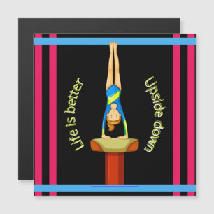 Gymnastics Vault Life Is Better Upside Down    