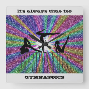 Gymnastics Wall Clock