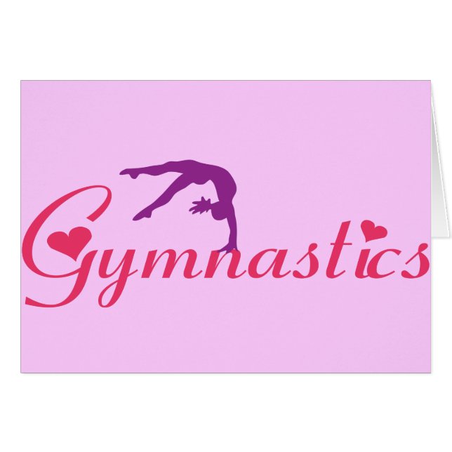 Gymnastics with Hearts (Front Horizontal)