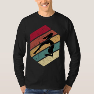 Gymnastics Women men Girls Teens Gymnast Dance Ret T-Shirt