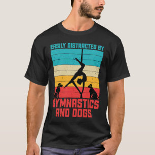 Gymnastics Women men Girls Teens Gymnast Dance Ret T-Shirt