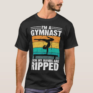 Gymnastics Women men Girls Teens Gymnast Dance Ret T-Shirt