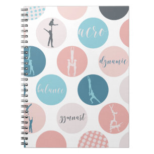 Gymnastique acrobatique Carnet à bulles