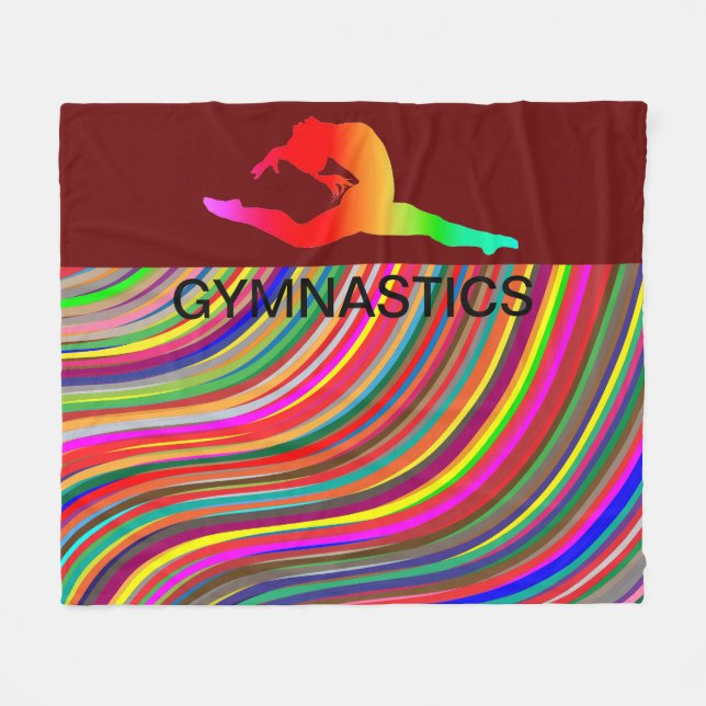 Gymnastique GYMNAST couverture polaire. (Devant (Horizontal))