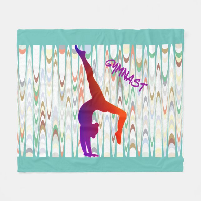 Gymnastique GYMNAST couverture polaire. (Devant (Horizontal))