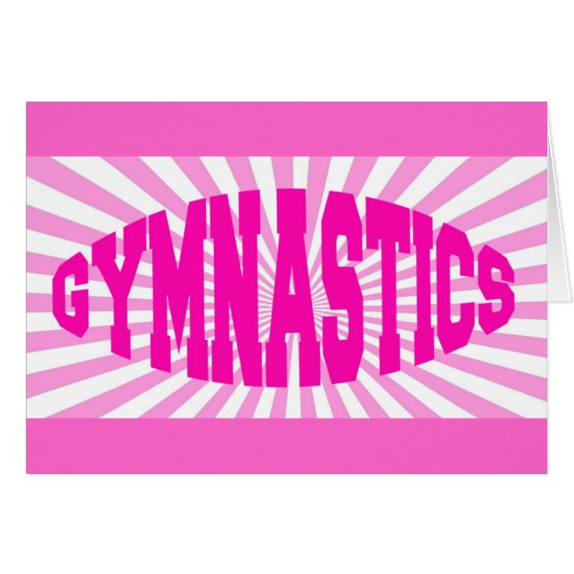 Gymnastique rose (Devant horizontal)