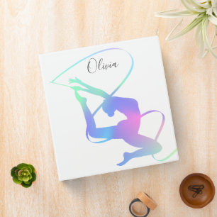 Gymnastique rythmique avec Classeur à 3 anneaux de