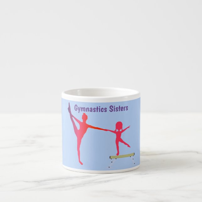 Gymnastique Soeurs Espresso Spécialité Mug (Devant)