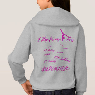 Gymnastique Sweat - shirt à capuche de collecte de