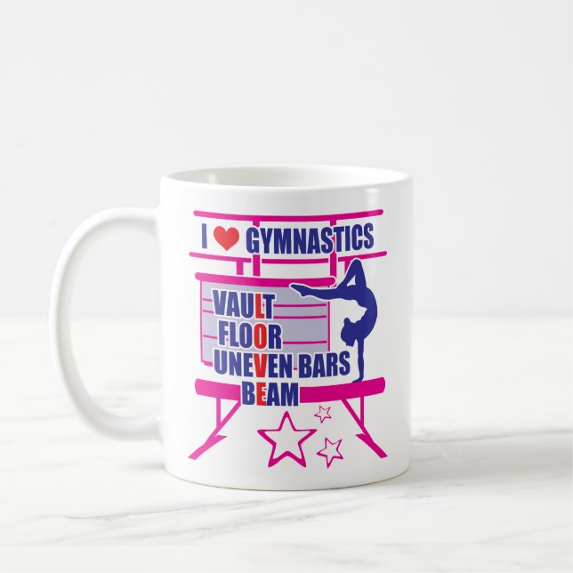 Gymnast's - Gymnastics Coffee Mug (Left)