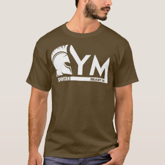 GymSpartanBeast OnGym Motivation Fitness Sayings T-Shirt