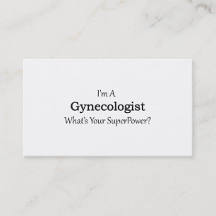 Gynecologist Business Card