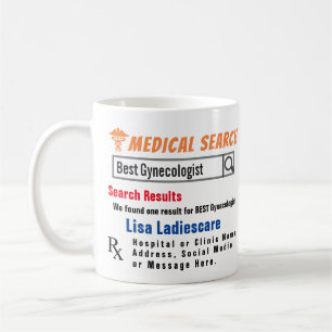 Gynecologist Funny Search Gift Mug
