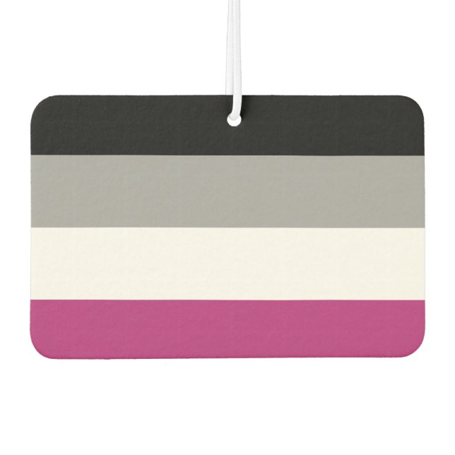 Gynephilia Pride Car Air Freshener (Front)