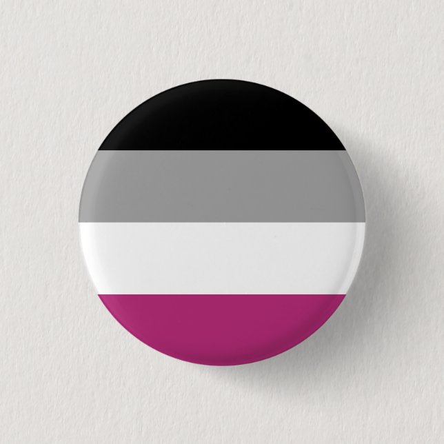 Gynephilia Pride Flag 1 Inch Round Button (Front)