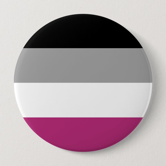 Gynephilia Pride Flag 4 Inch Round Button (Front)