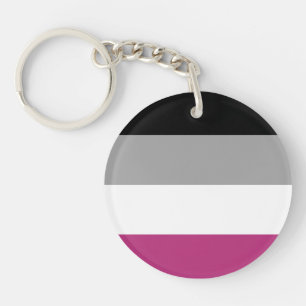 Gynephilia Pride Flag Keychain