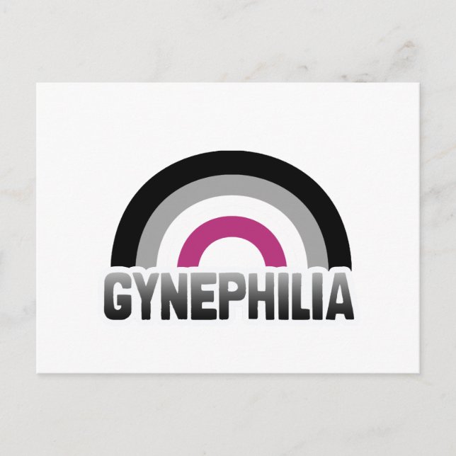 Gynephilia Pride Postcard (Front)