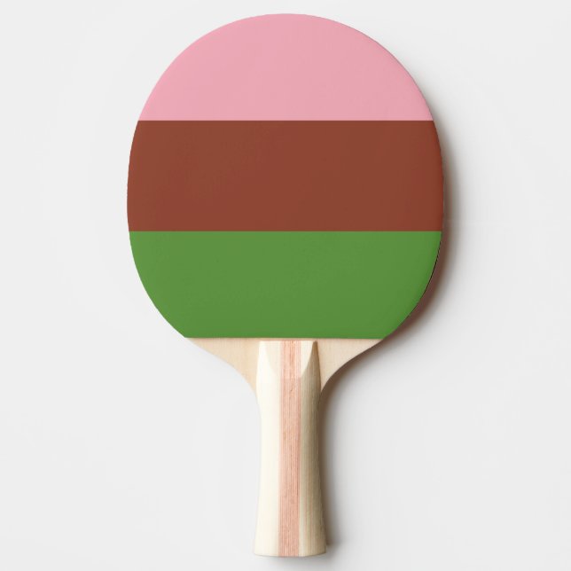 gynesexual pride flag ping pong paddle (Front)