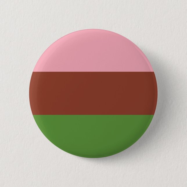 Gynosexual Pride Flag 2 Inch Round Button (Front)