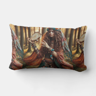 gypsi lady lumbar pillow