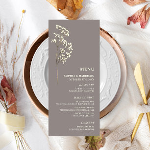 Gypsophila Amethyst Baby's Breath Mariage Menu