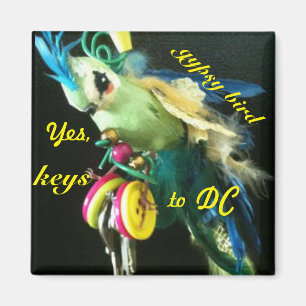 Gypsy Bird Magnet