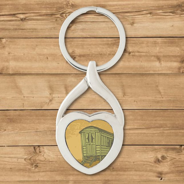 Gypsy caravan wagon keychain (Creator Uploaded)