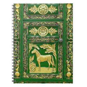 Gypsy door detail notebook