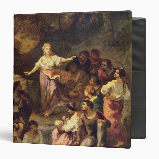Gypsy Encampment, 1848 Binder (Front/Inside)