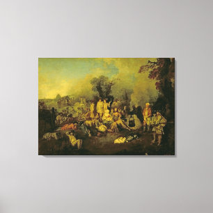 Gypsy Encampment Canvas Print
