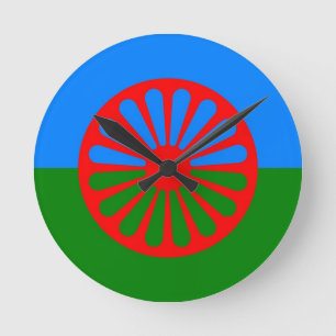 gypsy flag clock