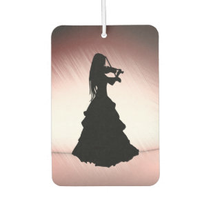Gypsy Girl Plays Violin Air Freshener