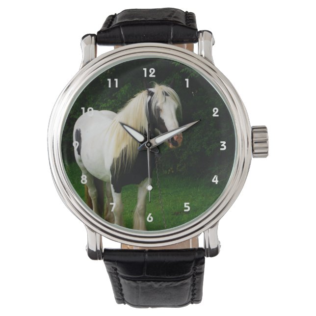 Gypsy horse photo watch (Front)