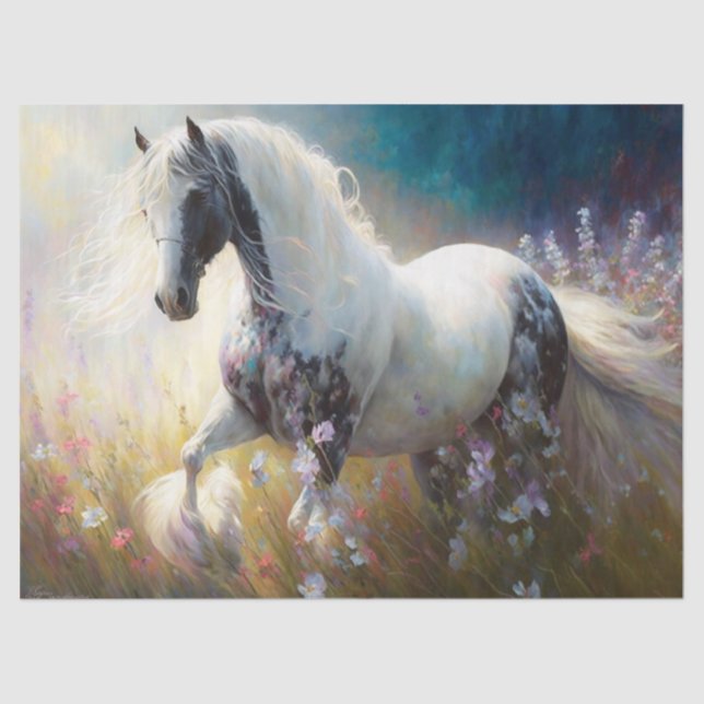 Gypsy Horse  Tissue Paper (Front)