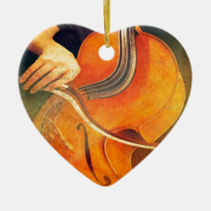 Gypsy Jazz Variations Ceramic Ornament