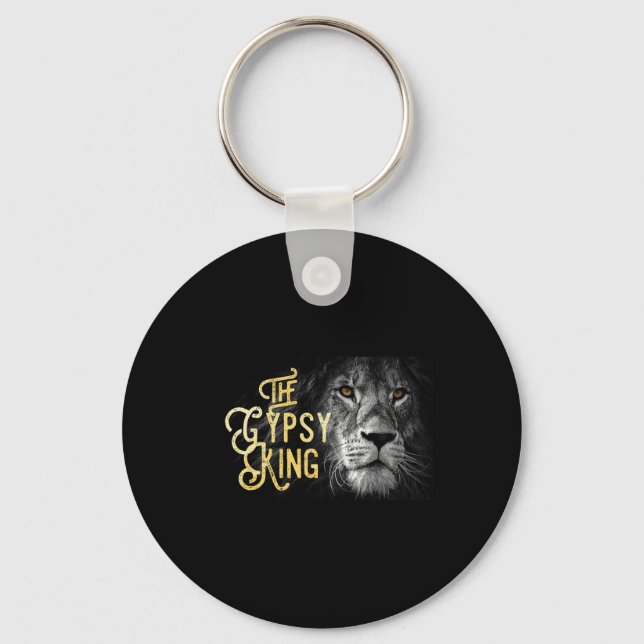 Gypsy King Lion  Keychain (Front)