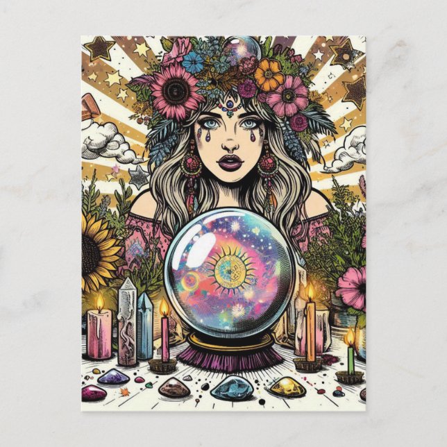 Gypsy Magic Postcard (Front)