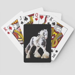 Gypsy Mare Stallion Draught Horse Playing Cards
