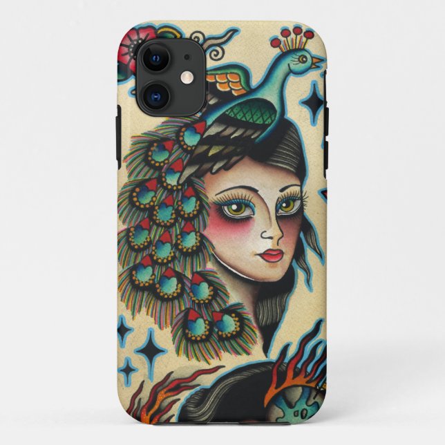 gypsy peacock Case-Mate iPhone case (Back)