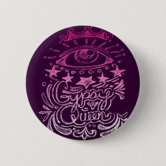Gypsy Queen 2 Inch Round Button